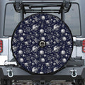 Galaxy UFO Pattern Print Tire Cover With Camera Hole