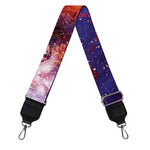 Galaxy Wolf Portrait Print Bag Strap