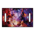 Galaxy Wolf Portrait Print Golf Cart Seat Cover