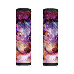 Galaxy Wolf Portrait Print Handle Covers