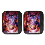Galaxy Wolf Portrait Print Handle Covers