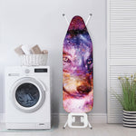 Galaxy Wolf Portrait Print Ironing Board Cover