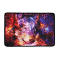 Galaxy Wolf Portrait Print Kitchen Mat