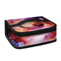 Galaxy Wolf Portrait Print Small Lunch Bag