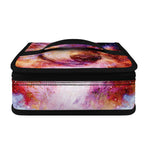 Galaxy Wolf Portrait Print Small Lunch Bag