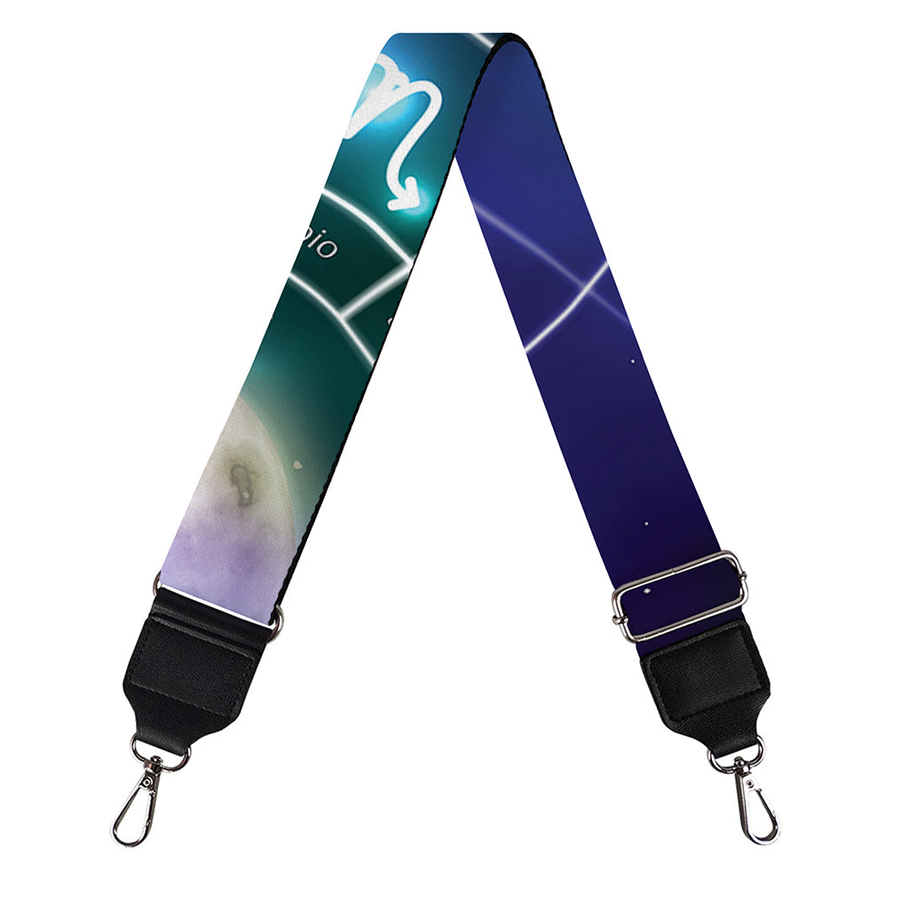 Galaxy Zodiac Wheel Print Bag Strap