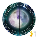 Galaxy Zodiac Wheel Print Basketball