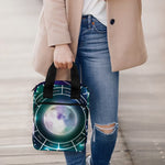 Galaxy Zodiac Wheel Print Bible Tote Bag