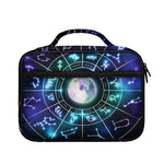 Galaxy Zodiac Wheel Print Briefcase Bible Bag