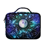 Galaxy Zodiac Wheel Print Briefcase Bible Bag