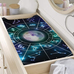 Galaxy Zodiac Wheel Print Changing Pad Cover