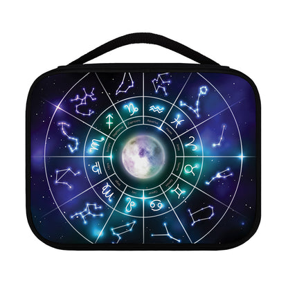 Galaxy Zodiac Wheel Print Classic Bible Case