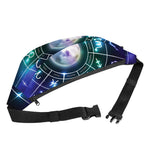 Galaxy Zodiac Wheel Print Fanny Pack