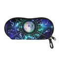 Galaxy Zodiac Wheel Print Glasses Case