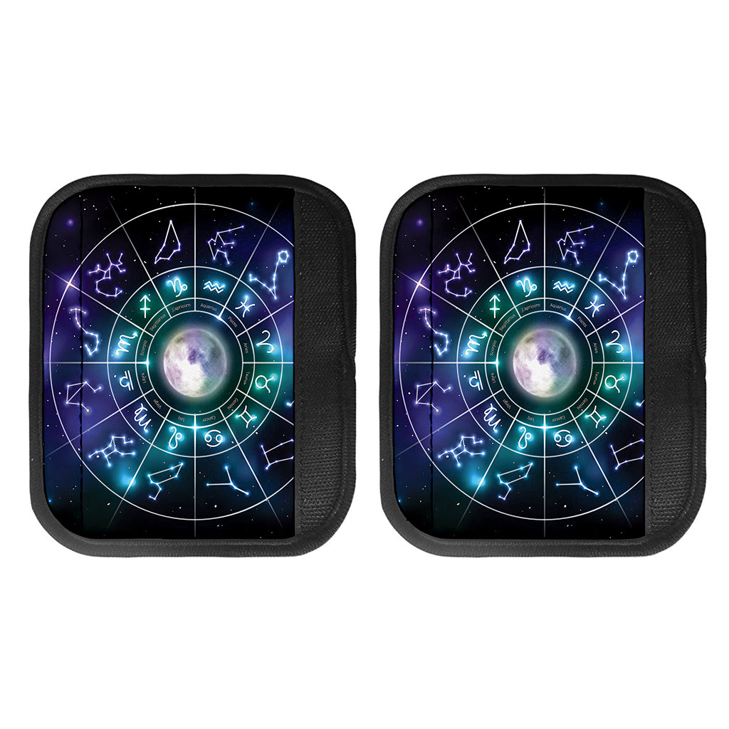 Galaxy Zodiac Wheel Print Handle Covers