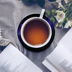 Galaxy Zodiac Wheel Print Leather Coaster Set