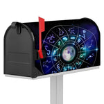Galaxy Zodiac Wheel Print Mailbox Cover