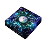 Galaxy Zodiac Wheel Print Outdoor Seat Cushion Cover