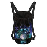 Galaxy Zodiac Wheel Print Pet Carrier Backpack