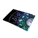 Galaxy Zodiac Wheel Print Pet Cooling Mat Cover