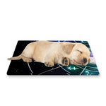 Galaxy Zodiac Wheel Print Pet Cooling Mat Cover