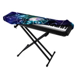 Galaxy Zodiac Wheel Print Piano Keyboard Cover