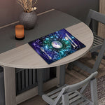 Galaxy Zodiac Wheel Print Placemat