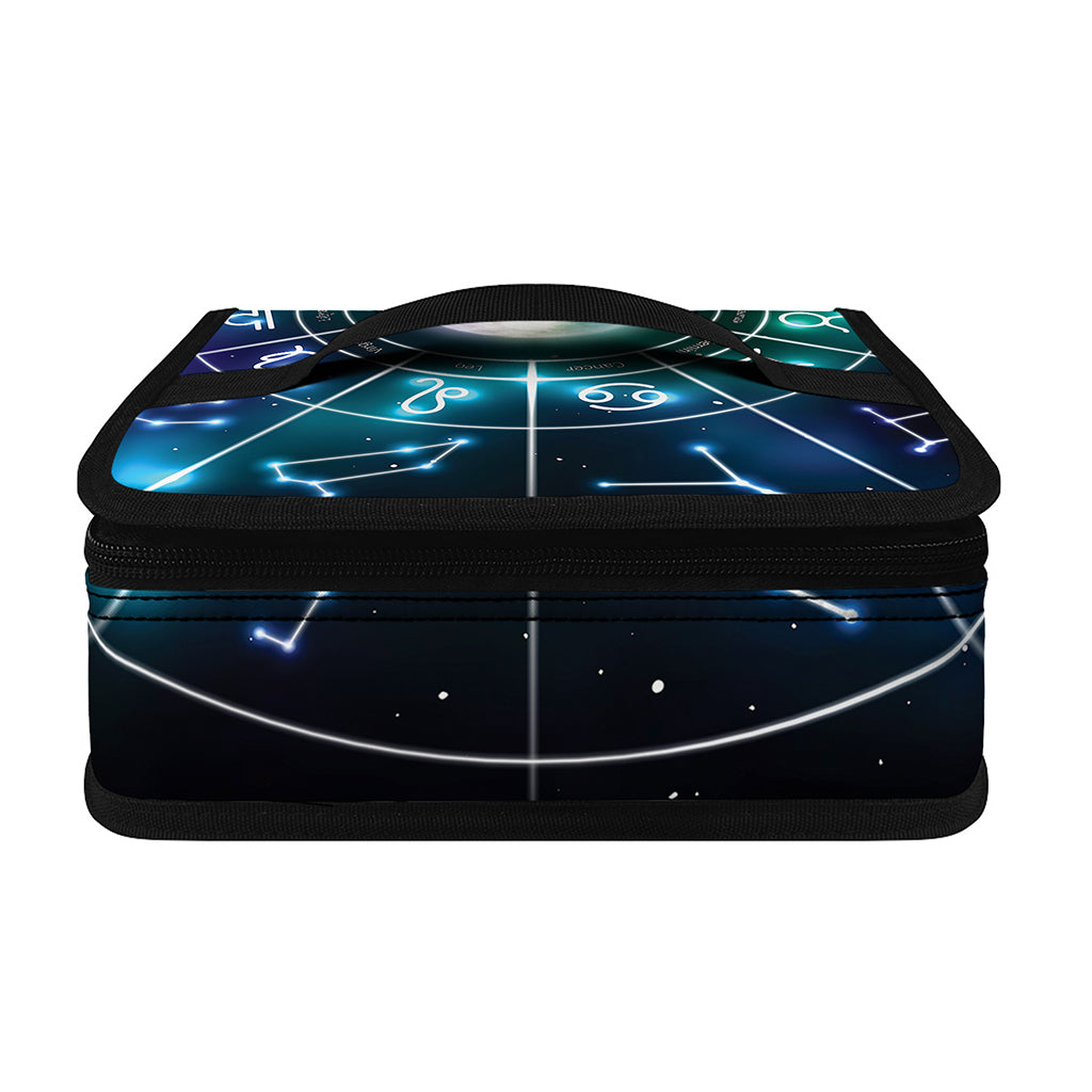 Galaxy Zodiac Wheel Print Small Lunch Bag