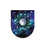 Galaxy Zodiac Wheel Print Toilet Lid Cover