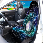 Galaxy Zodiac Wheel Print Waterproof Car Seat Cover