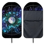 Galaxy Zodiac Wheel Print Waterproof Car Seat Cover