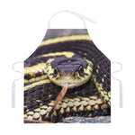 Garter Snake Print Adjustable Apron