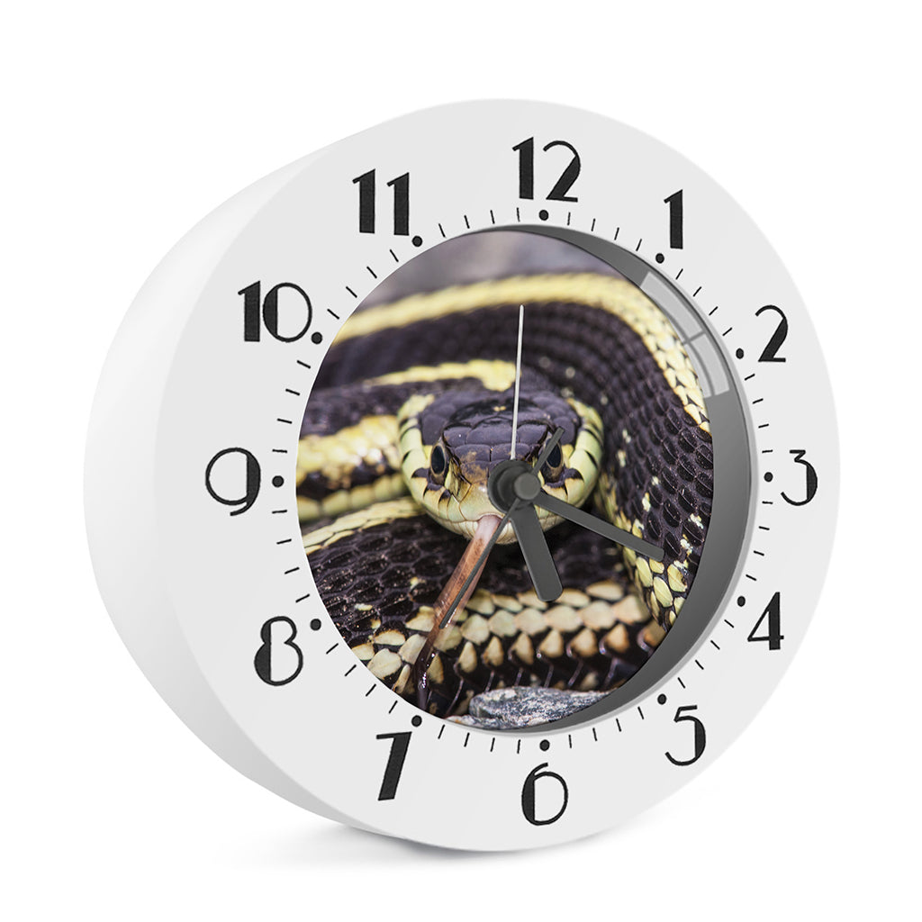 Garter Snake Print Alarm Clock