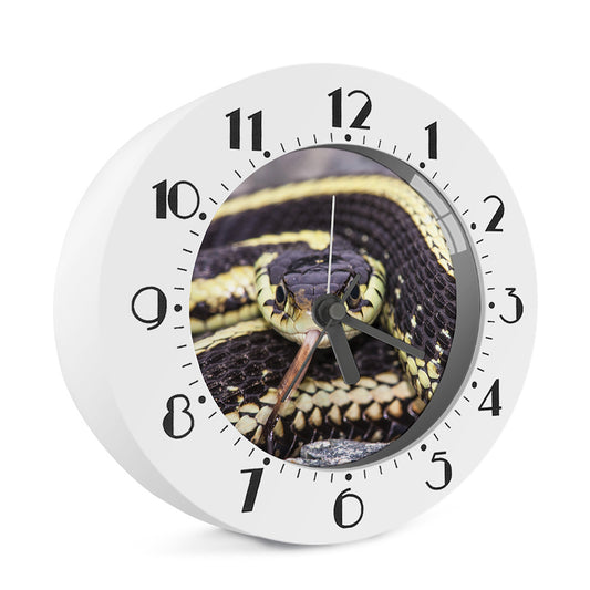 Garter Snake Print Alarm Clock