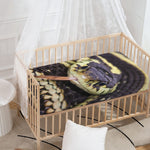 Garter Snake Print Baby Crib Sheet