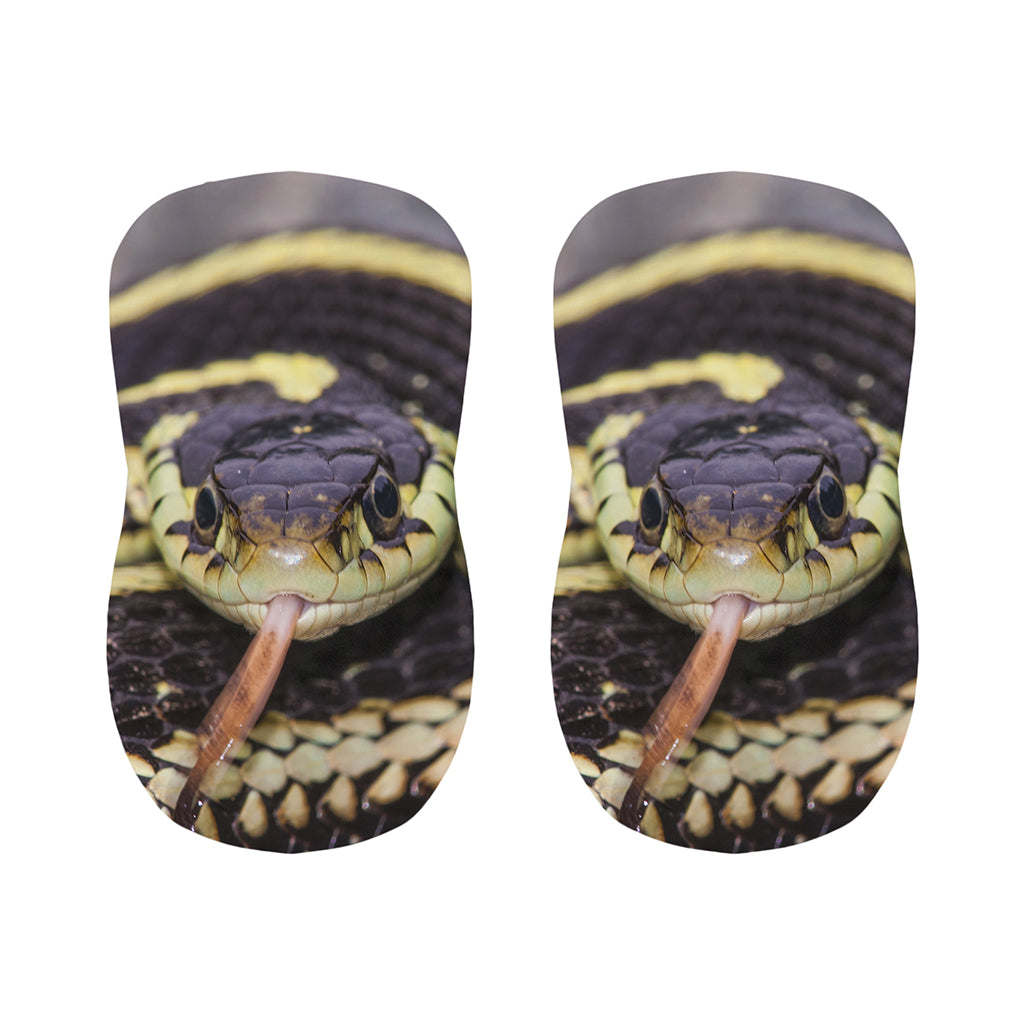 Garter Snake Print Bar Stool Covers