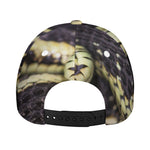 Garter Snake Print Baseball Cap