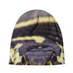 Garter Snake Print Beanie