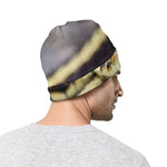 Garter Snake Print Beanie