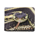 Garter Snake Print Bifold Wallet