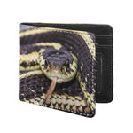 Garter Snake Print Bifold Wallet