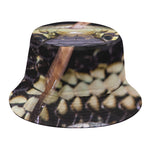 Garter Snake Print Bucket Hat