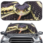 Garter Snake Print Car Windshield Sun Shade