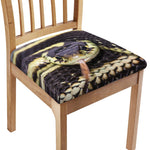 Garter Snake Print Chair Cushion Cover