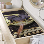Garter Snake Print Changing Pad Cover