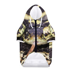 Garter Snake Print Dog Zip Up Hoodie
