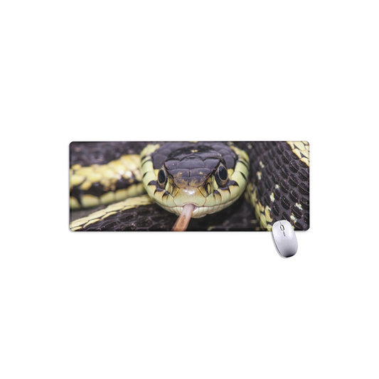 Garter Snake Print Extended Mouse Pad