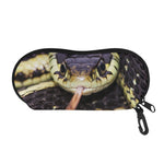 Garter Snake Print Glasses Case