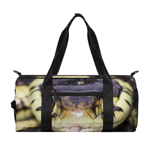 Garter Snake Print Gym Bag