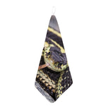 Garter Snake Print Hand Towel